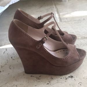 Platform shoes by Miu Miu